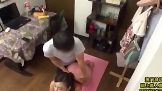 Japanese Wife Yoga Session Gone Wild