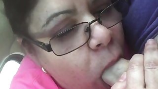 Bbw sucking young coworker #1