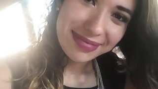 Car head by 18 years old teen and cum swallow